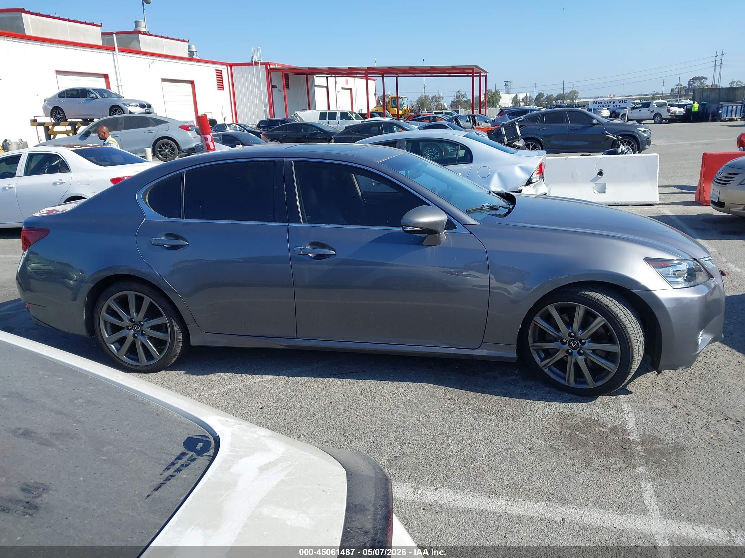 2013 Lexus Gs 350   Серый vin: JTHBE1BL6D5005749