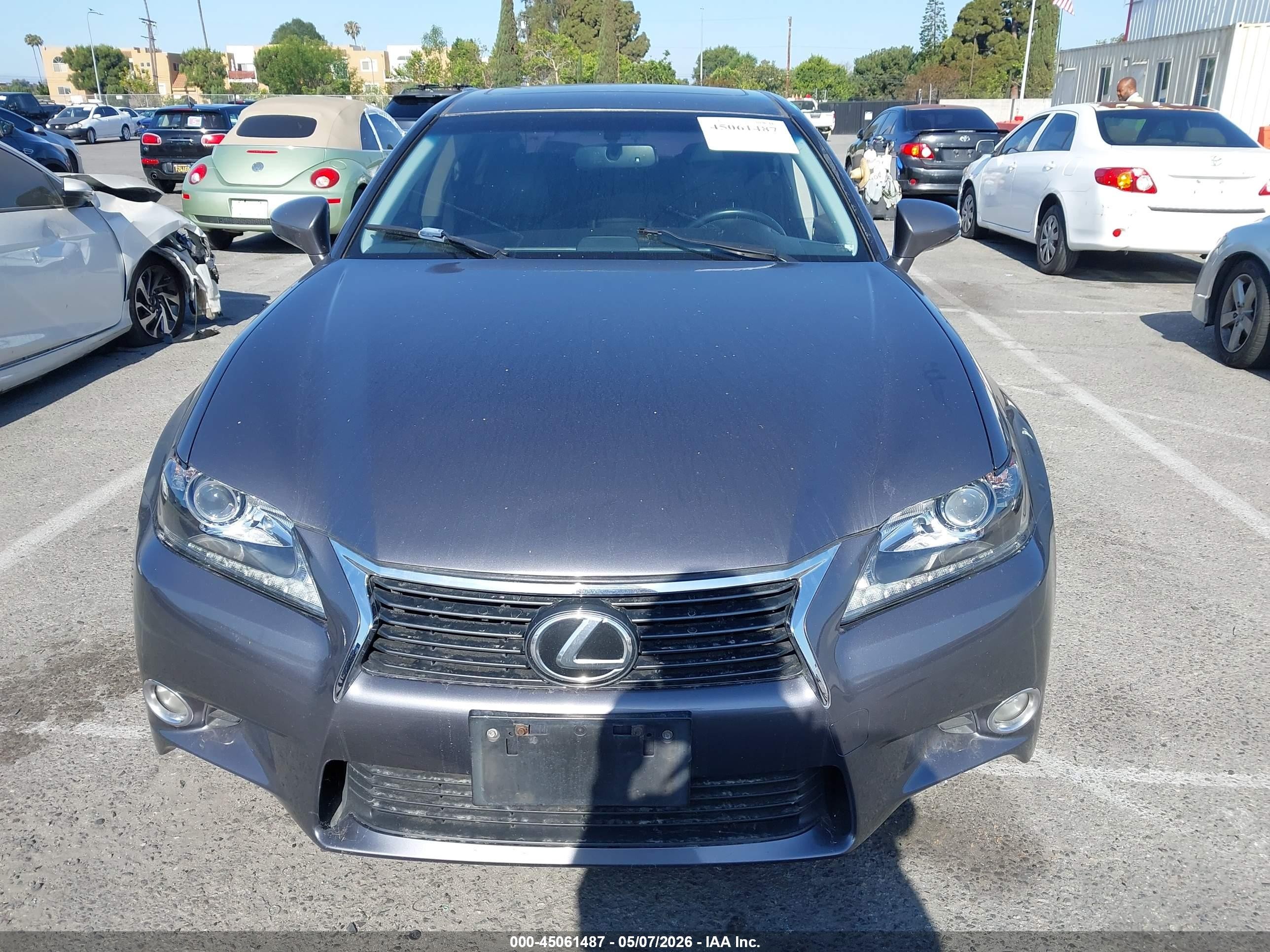 2013 Lexus Gs 350   Серый vin: JTHBE1BL6D5005749