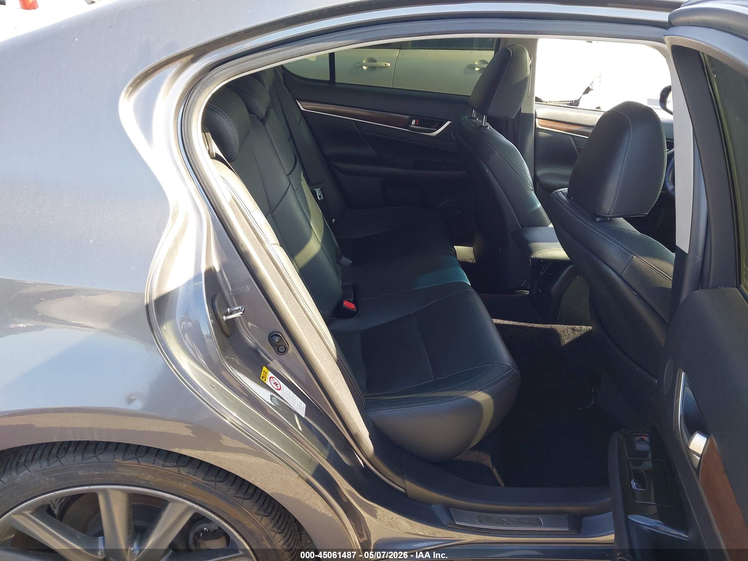 2013 Lexus Gs 350   Серый vin: JTHBE1BL6D5005749