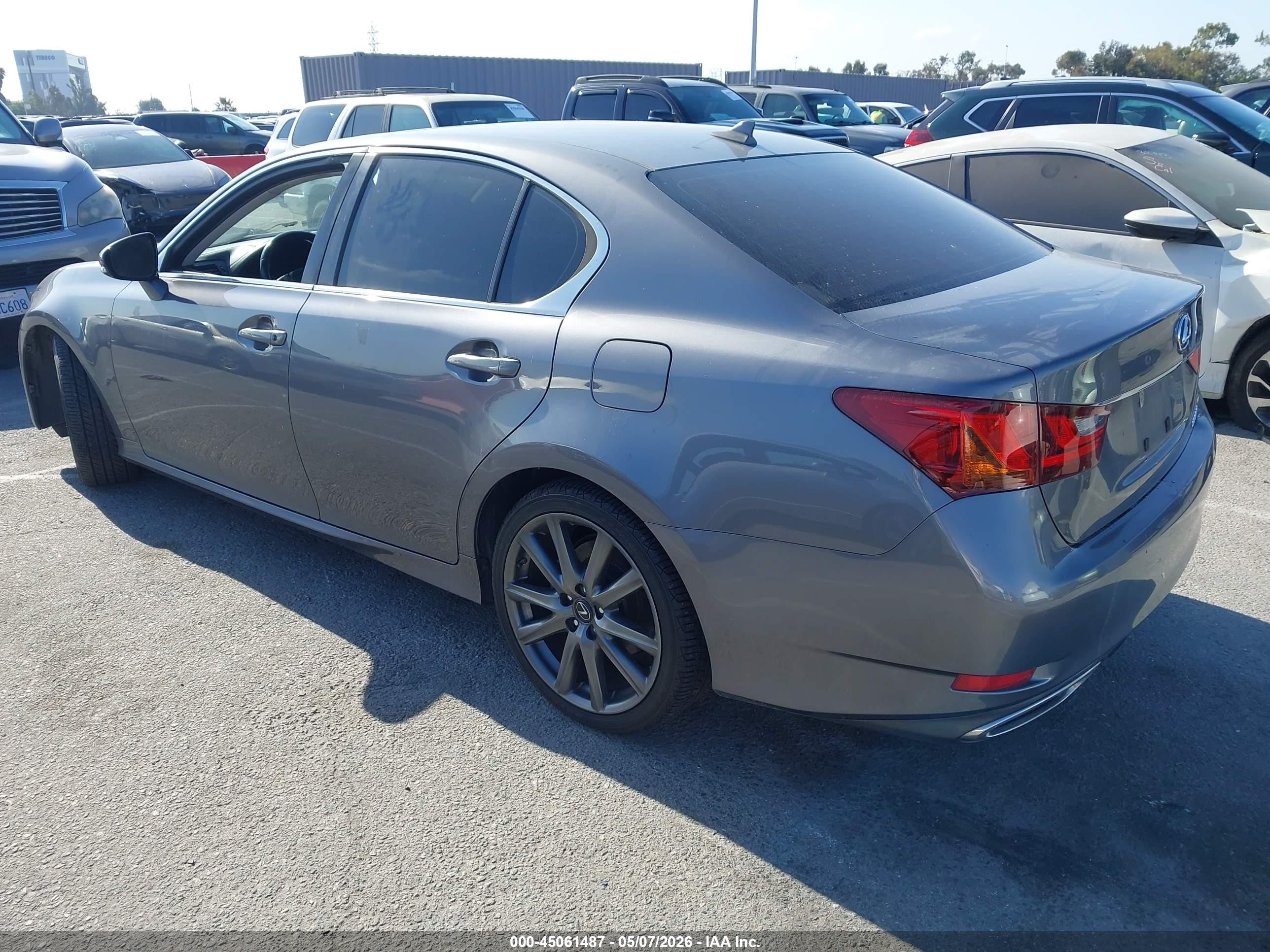 2013 Lexus Gs 350   Серый vin: JTHBE1BL6D5005749