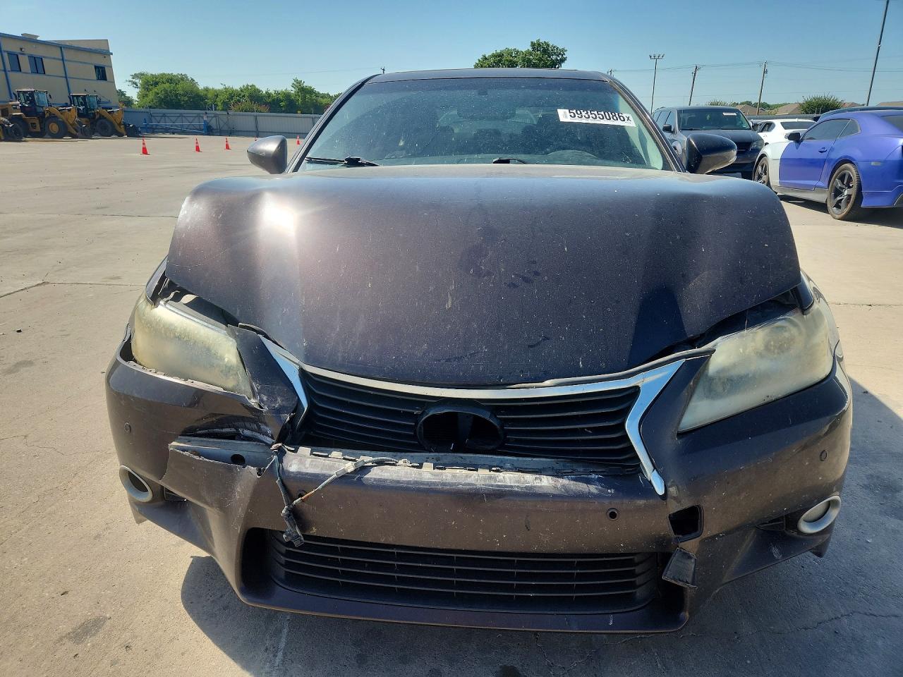 2013 Lexus Gs 350 Темно-бордовый vin: JTHBE1BL6D5010708