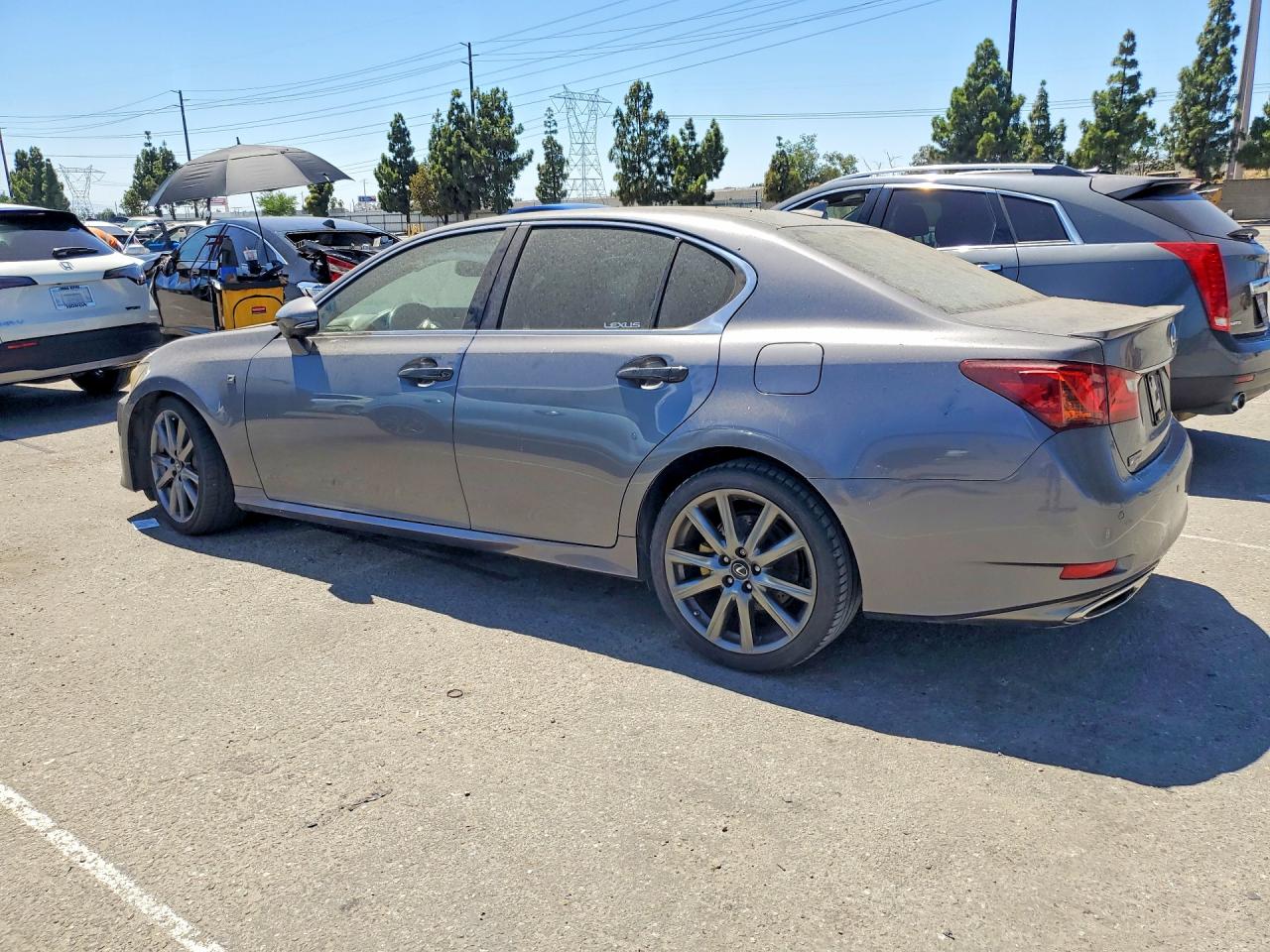 2013 Lexus Gs 350 Gray vin: JTHBE1BL6D5014094