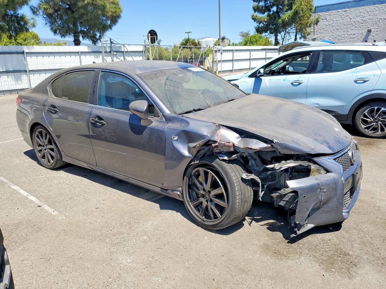 2013 Lexus Gs 350 Gray vin: JTHBE1BL6D5014094