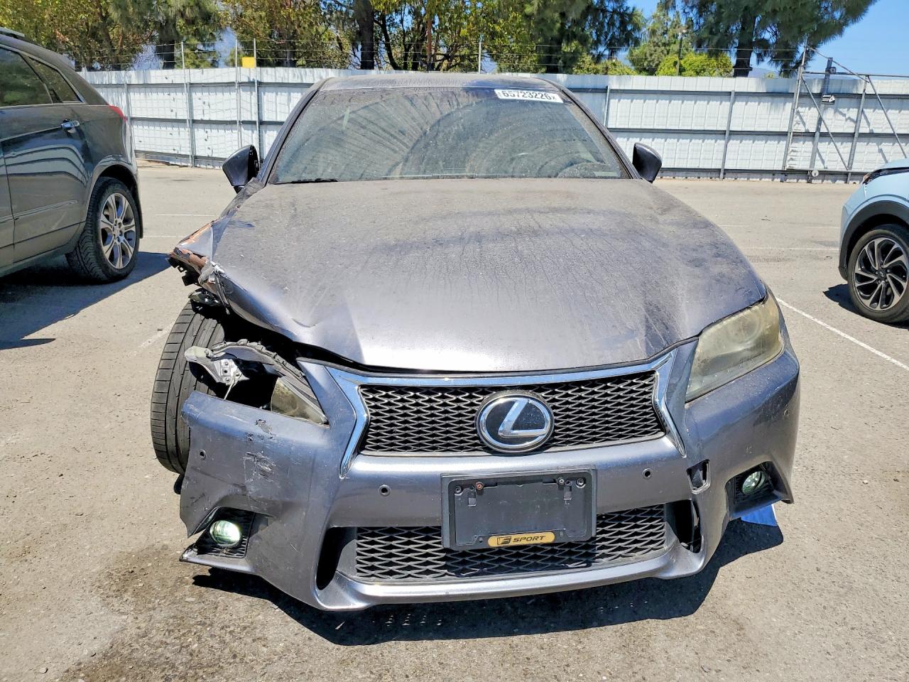 2013 Lexus Gs 350 Gray vin: JTHBE1BL6D5014094