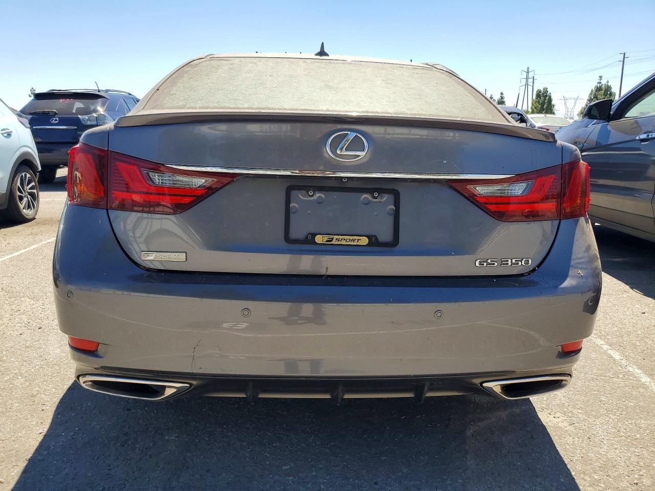 2013 Lexus Gs 350 Gray vin: JTHBE1BL6D5014094