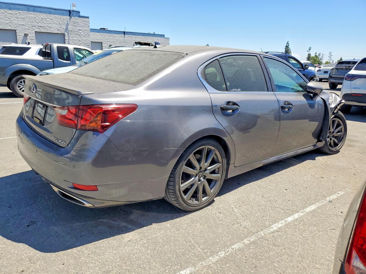 2013 Lexus Gs 350 Gray vin: JTHBE1BL6D5014094