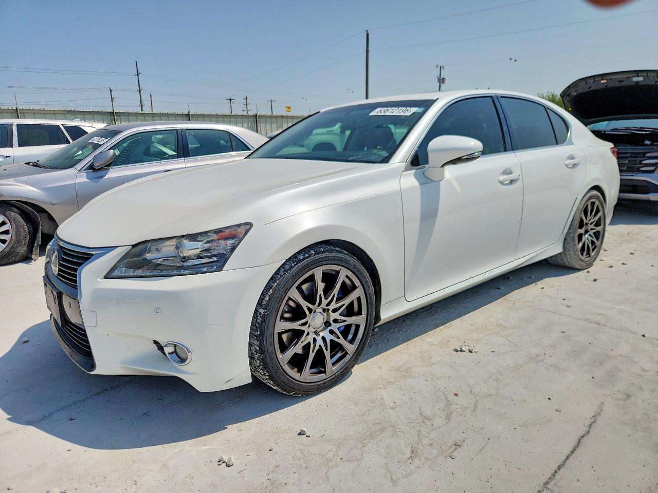 2013 Lexus Gs 350 White vin: JTHBE1BL6D5014757