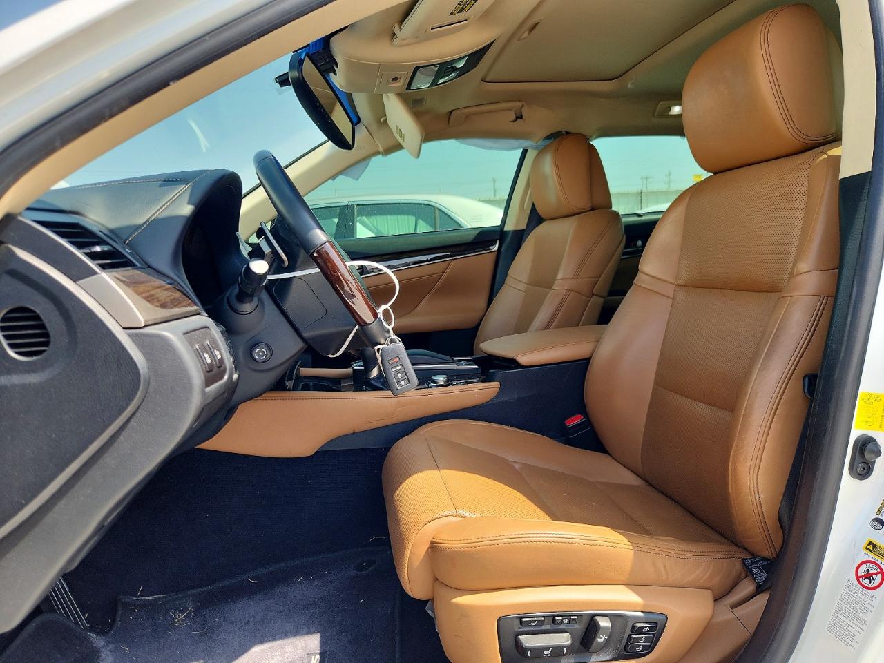 2013 Lexus Gs 350 White vin: JTHBE1BL6D5014757