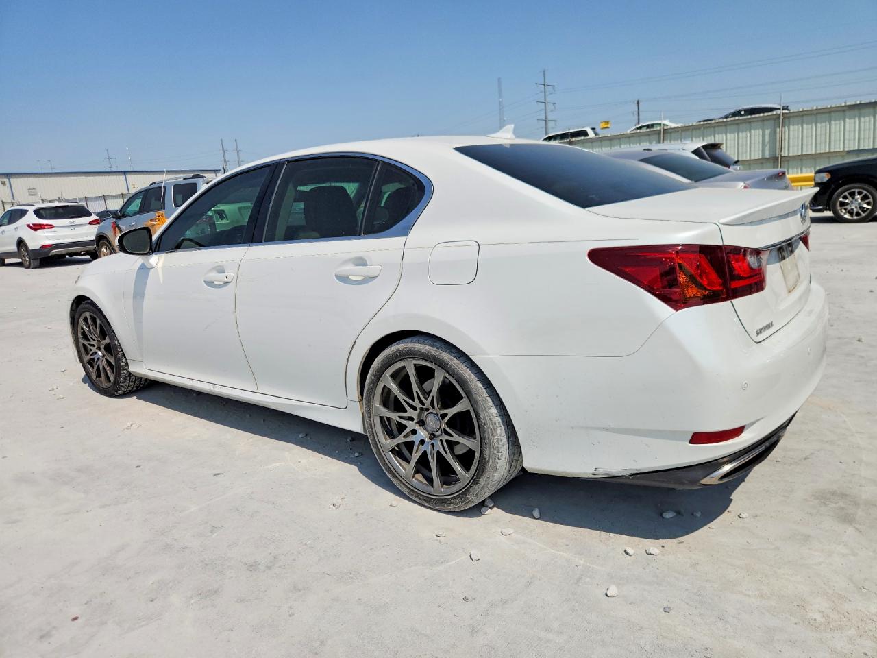 2013 Lexus Gs 350 White vin: JTHBE1BL6D5014757