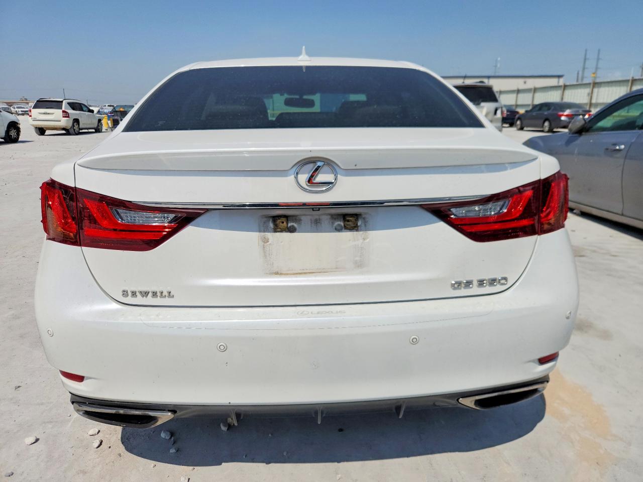 2013 Lexus Gs 350 White vin: JTHBE1BL6D5014757