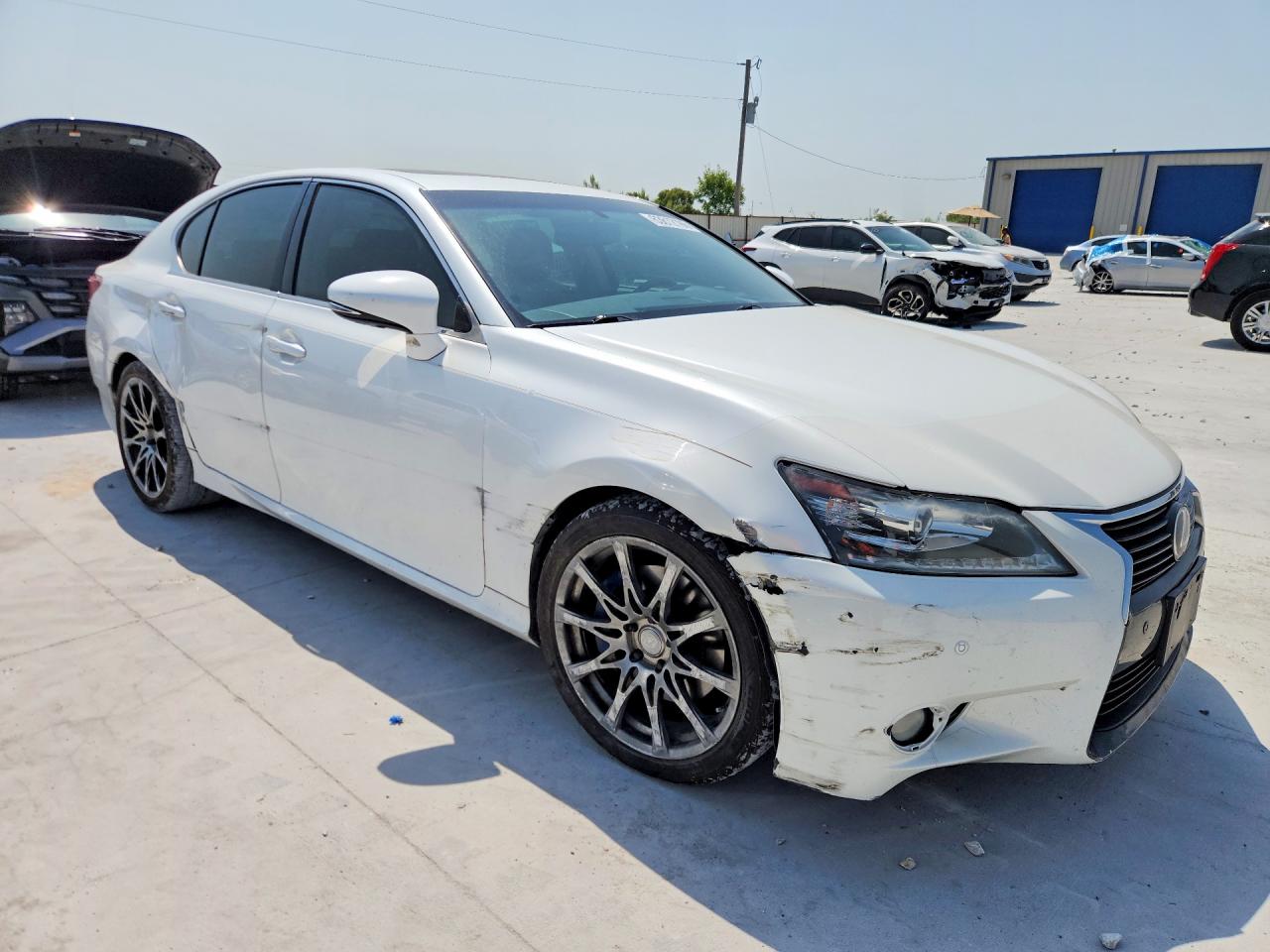 2013 Lexus Gs 350 White vin: JTHBE1BL6D5014757