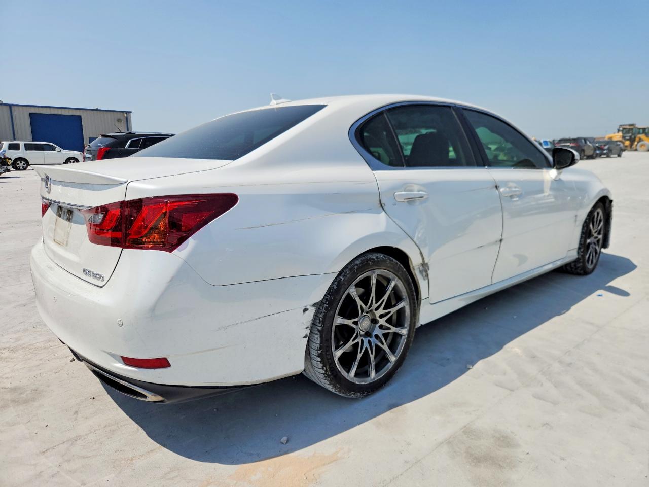 2013 Lexus Gs 350 White vin: JTHBE1BL6D5014757