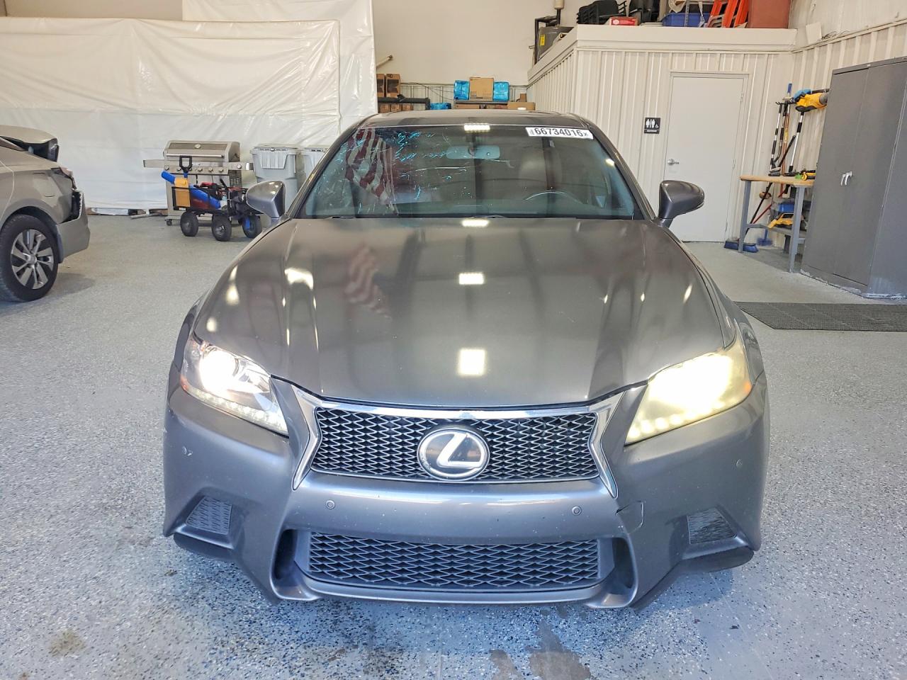 2013 Lexus Gs 350 Gray vin: JTHBE1BL6D5015195