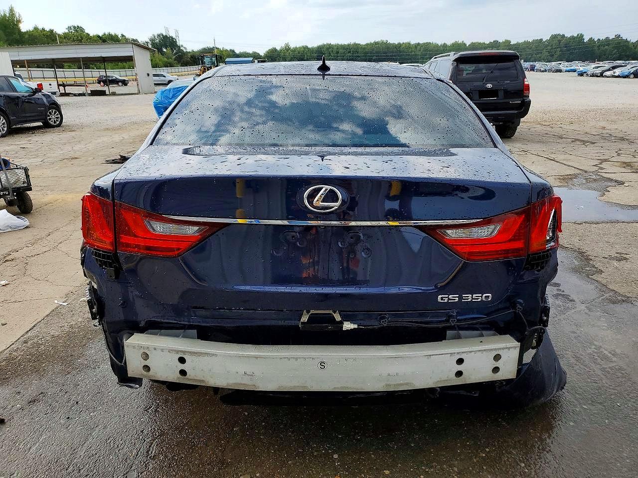 2013 Lexus Gs 350 Blue vin: JTHBE1BL6D5018484