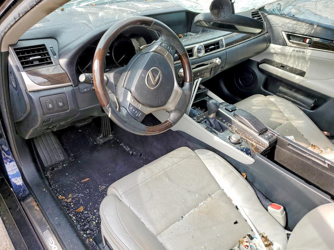 2013 Lexus Gs 350 Blue vin: JTHBE1BL6D5018484