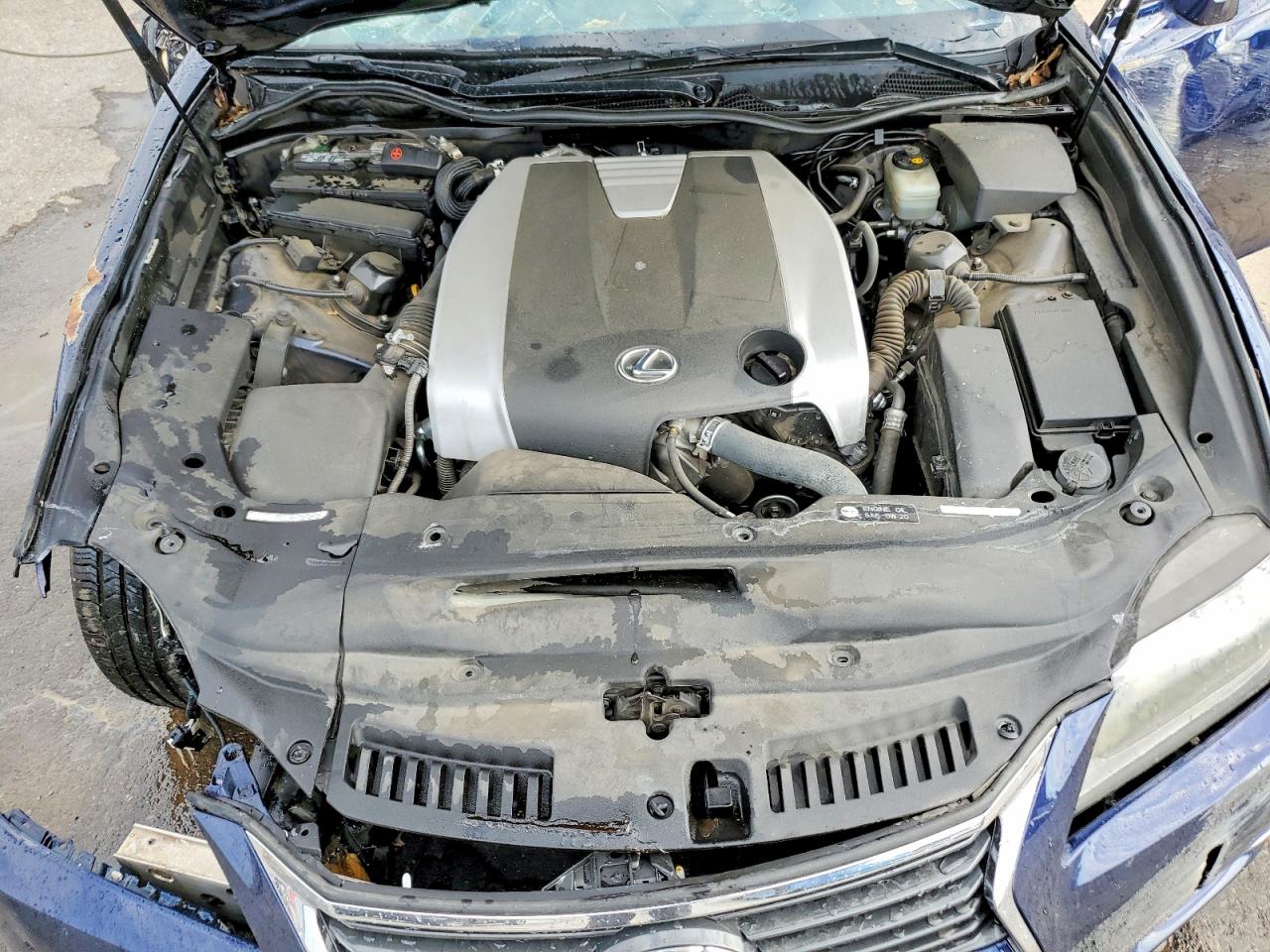 2013 Lexus Gs 350 Blue vin: JTHBE1BL6D5018484