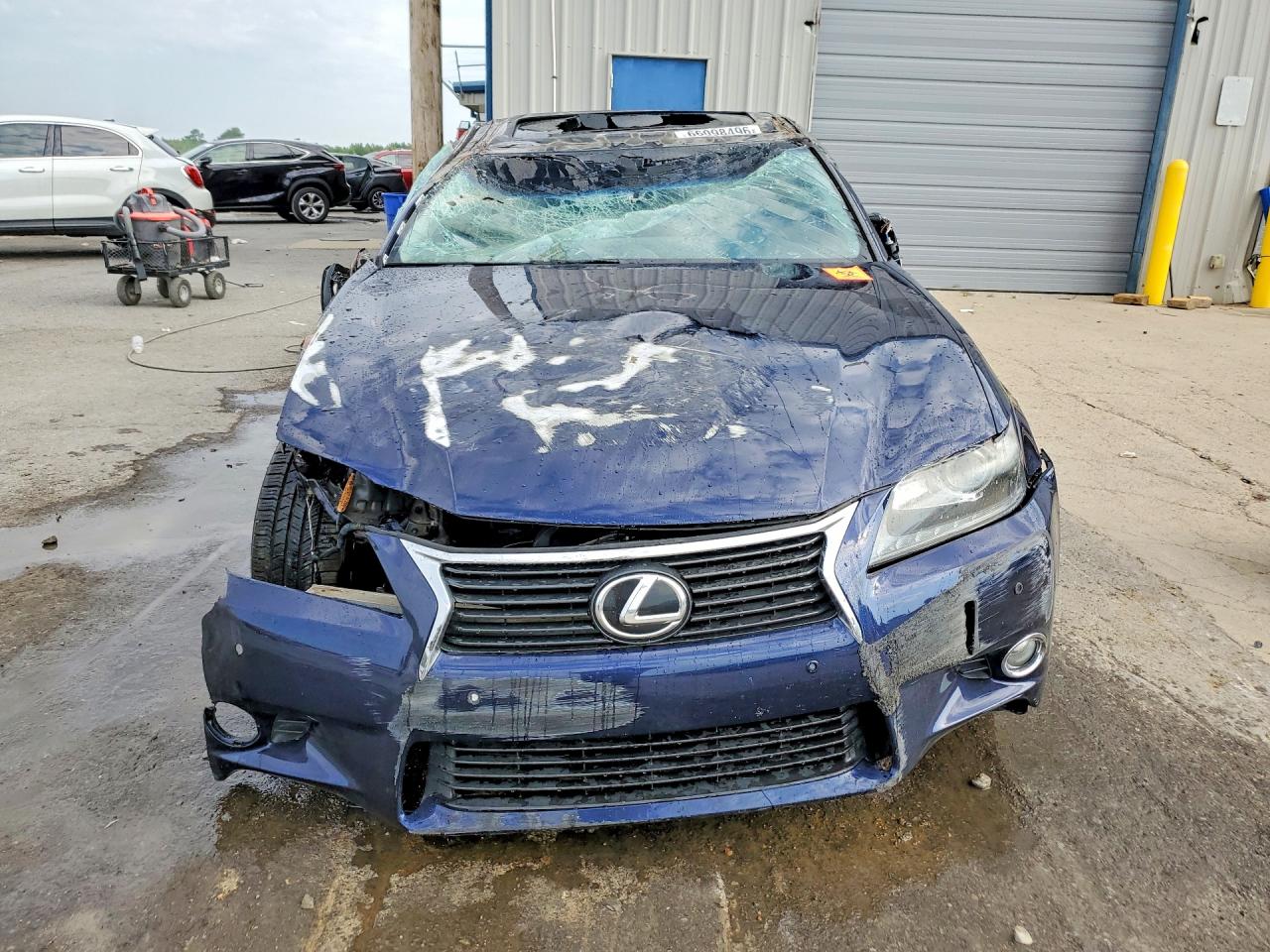 2013 Lexus Gs 350 Blue vin: JTHBE1BL6D5018484
