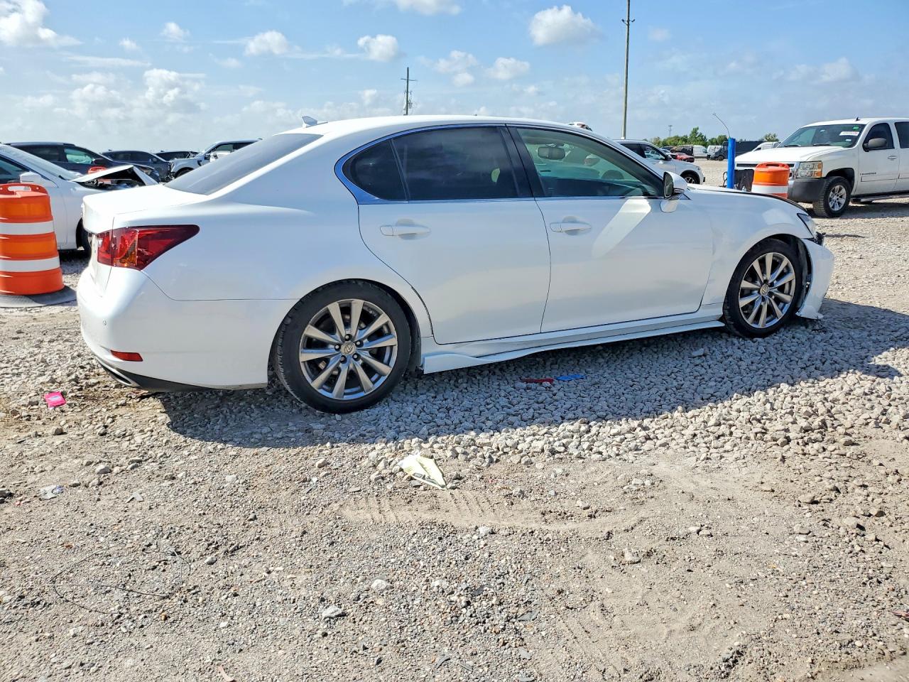 2013 Lexus Gs 350 White vin: JTHBE1BL6D5028643