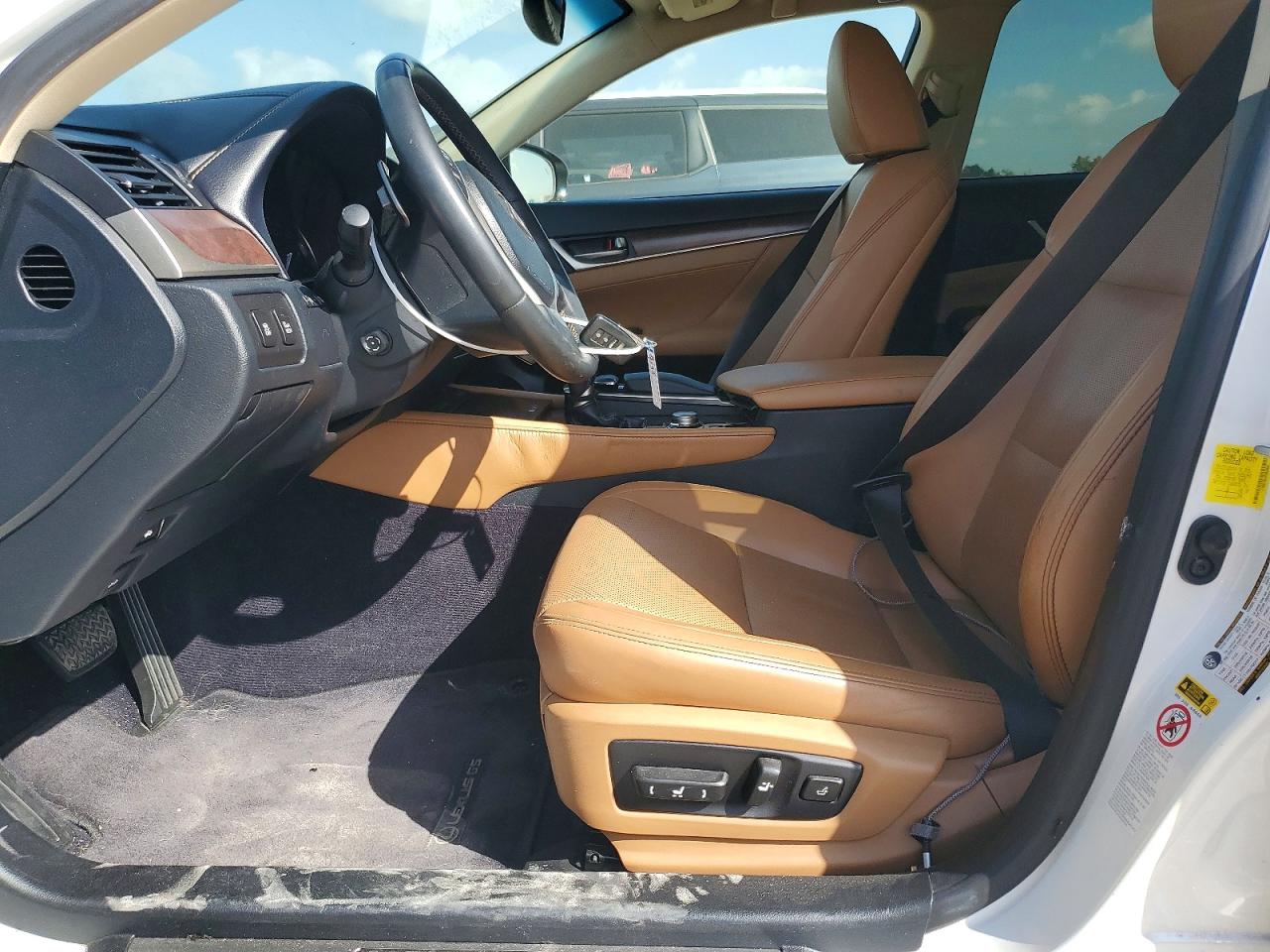2013 Lexus Gs 350 White vin: JTHBE1BL6D5028643