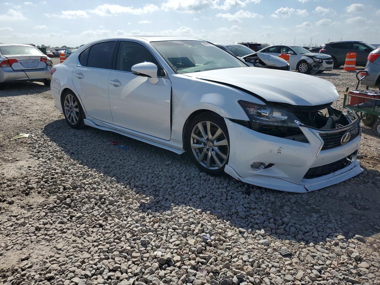 2013 Lexus Gs 350 White vin: JTHBE1BL6D5028643
