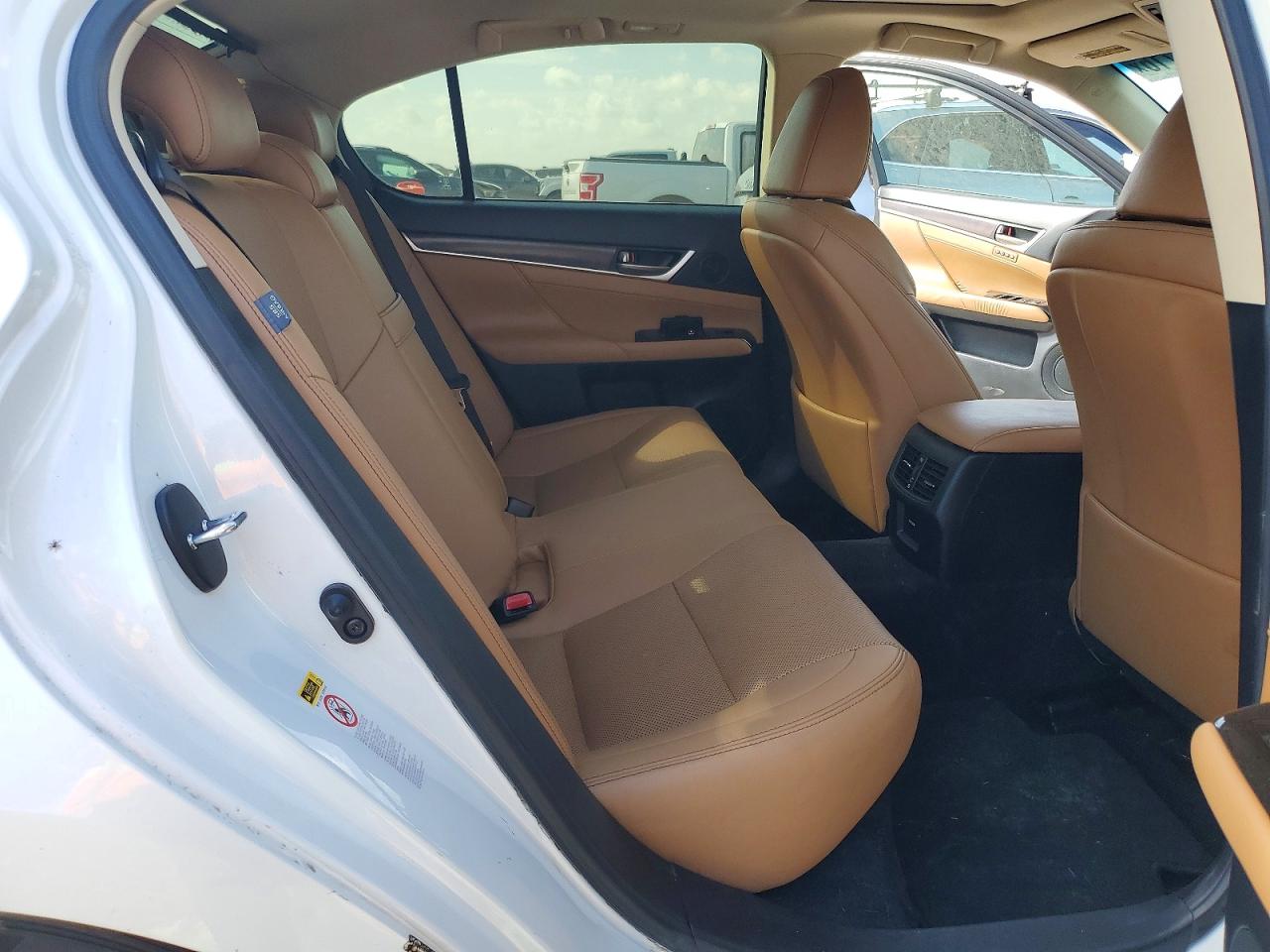2013 Lexus Gs 350 White vin: JTHBE1BL6D5028643