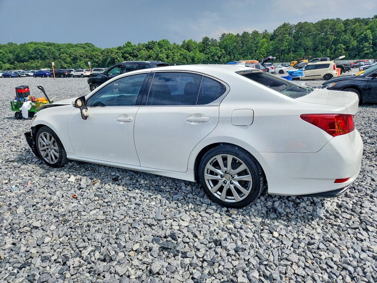 2014 Lexus Gs 350 Silver vin: JTHBE1BL6E5031480