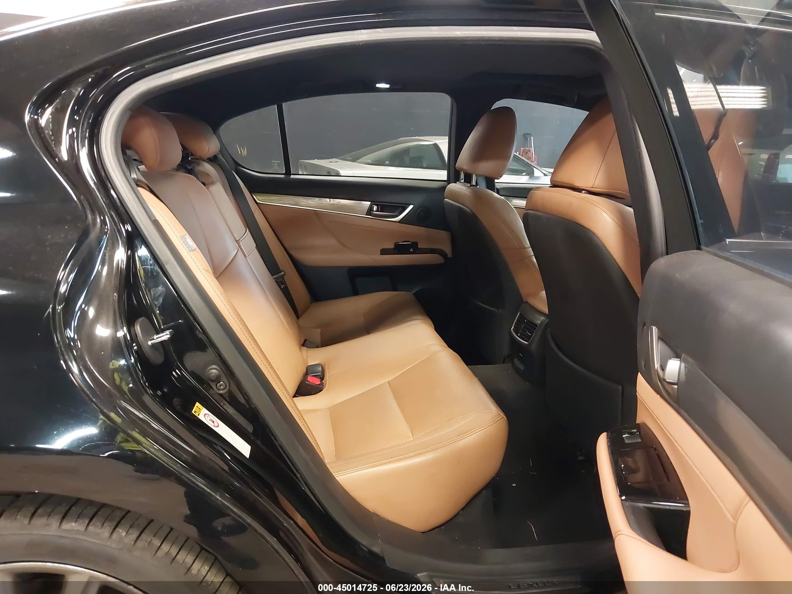 2014 Lexus Gs 350   Black vin: JTHBE1BL6E5033293