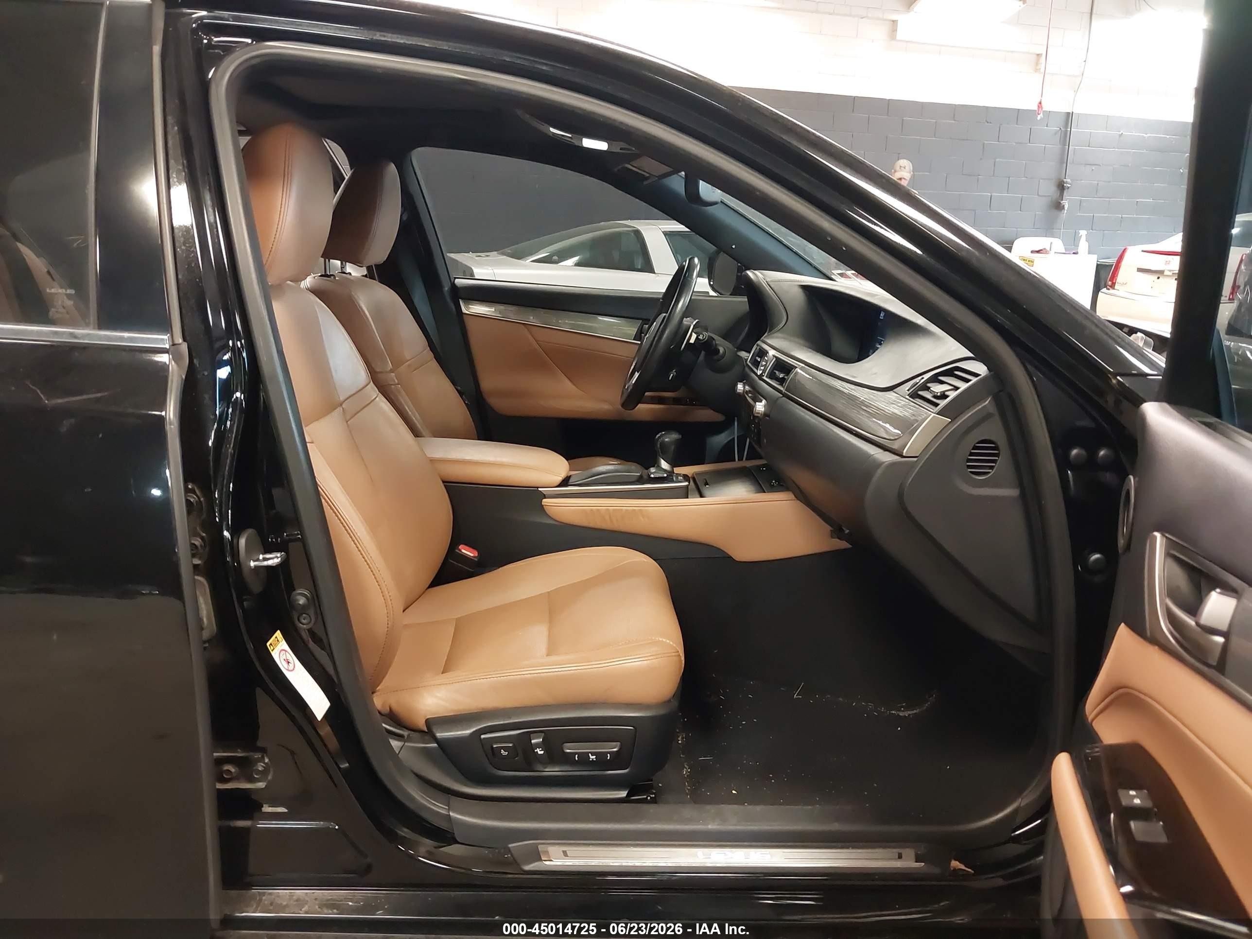 2014 Lexus Gs 350   Black vin: JTHBE1BL6E5033293