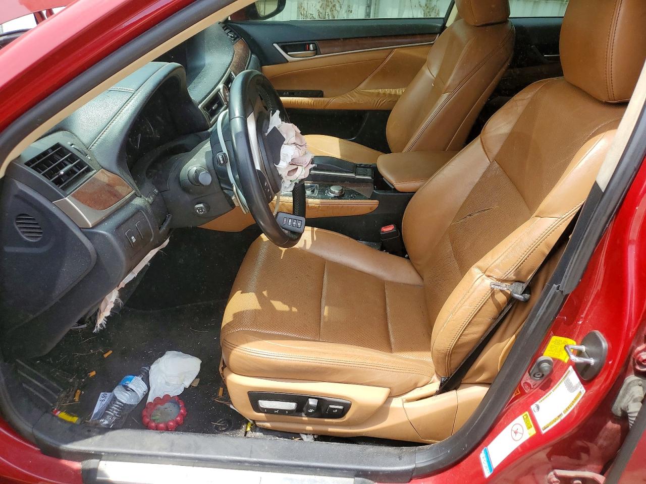 2014 Lexus Gs 350 Red vin: JTHBE1BL6E5039319