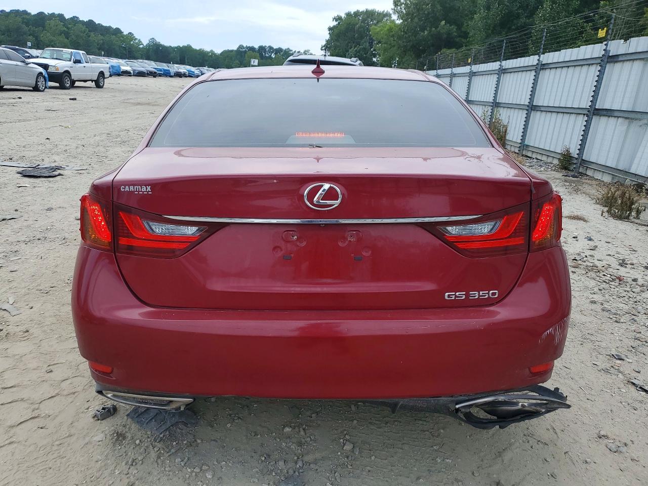 2014 Lexus Gs 350 Red vin: JTHBE1BL6E5039319