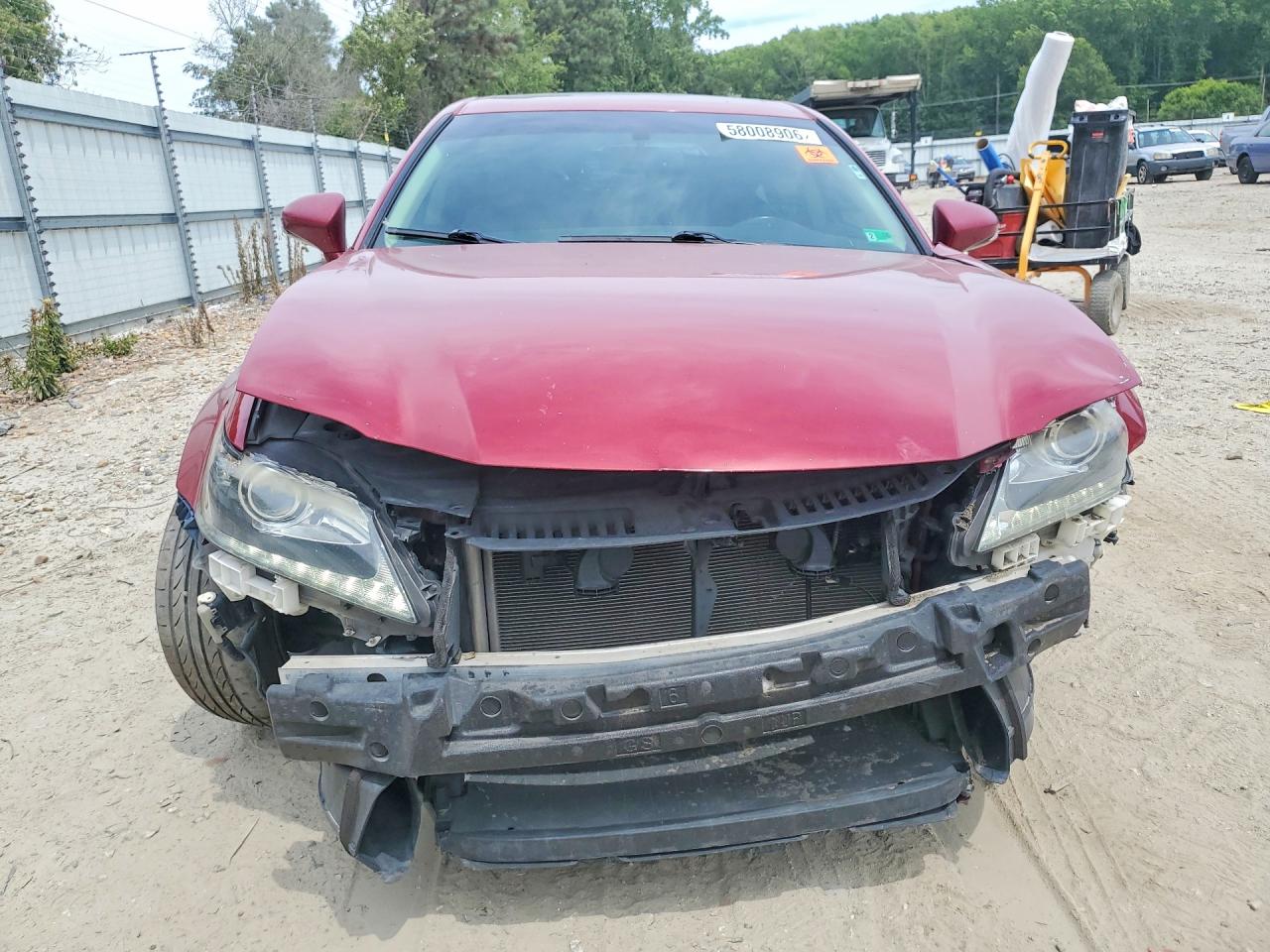 2014 Lexus Gs 350 Red vin: JTHBE1BL6E5039319