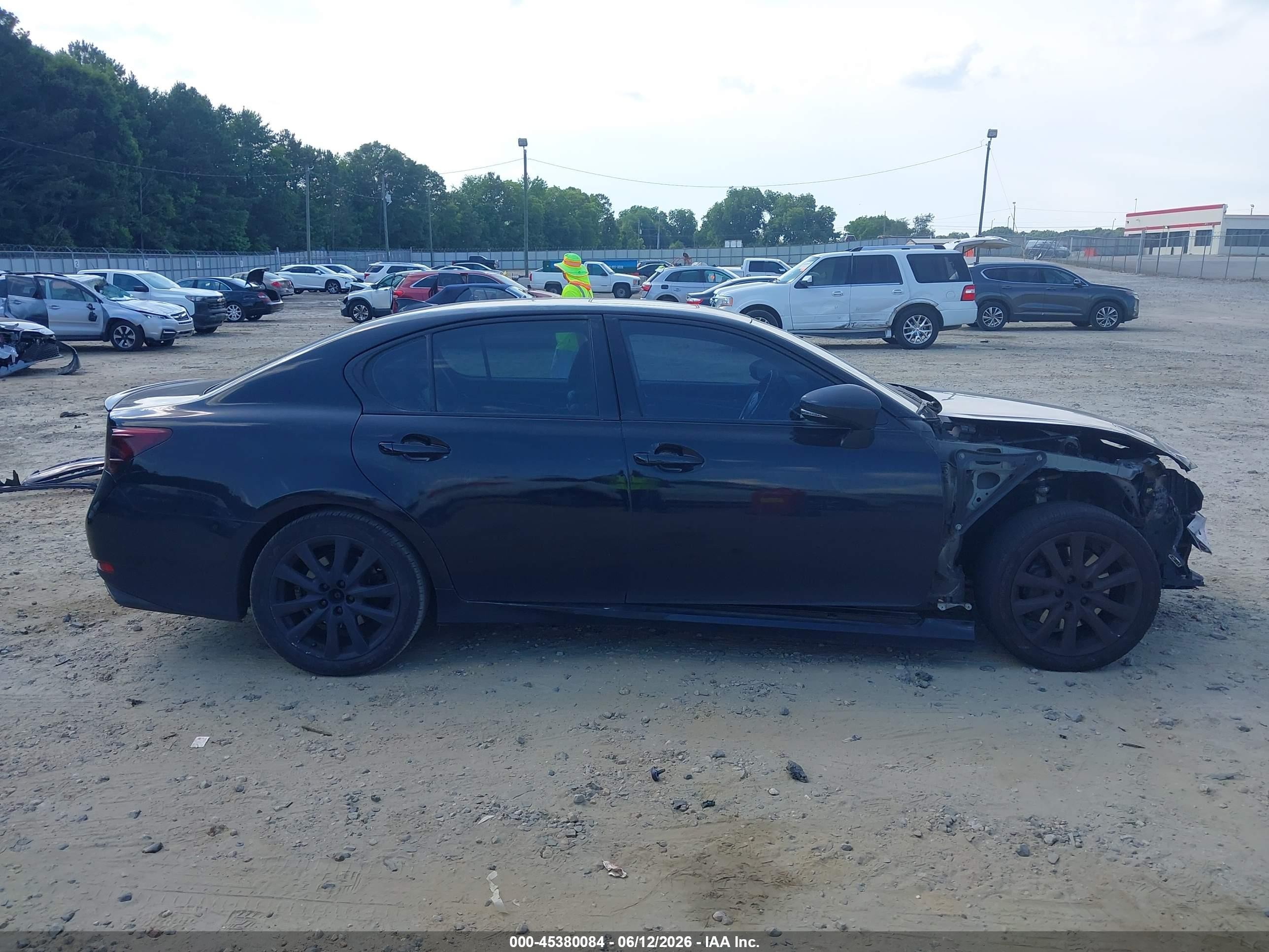 2015 Lexus Gs 350   Black vin: JTHBE1BL6FA003185