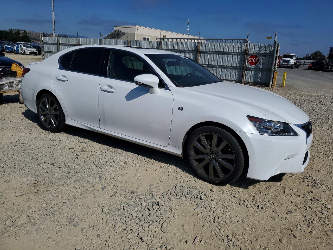 2015 Lexus Gs 350 Base White vin: JTHBE1BL6FA008001