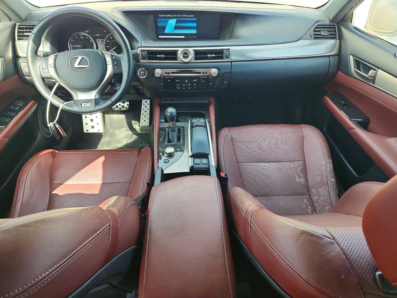 2015 Lexus Gs 350 Base White vin: JTHBE1BL6FA008001