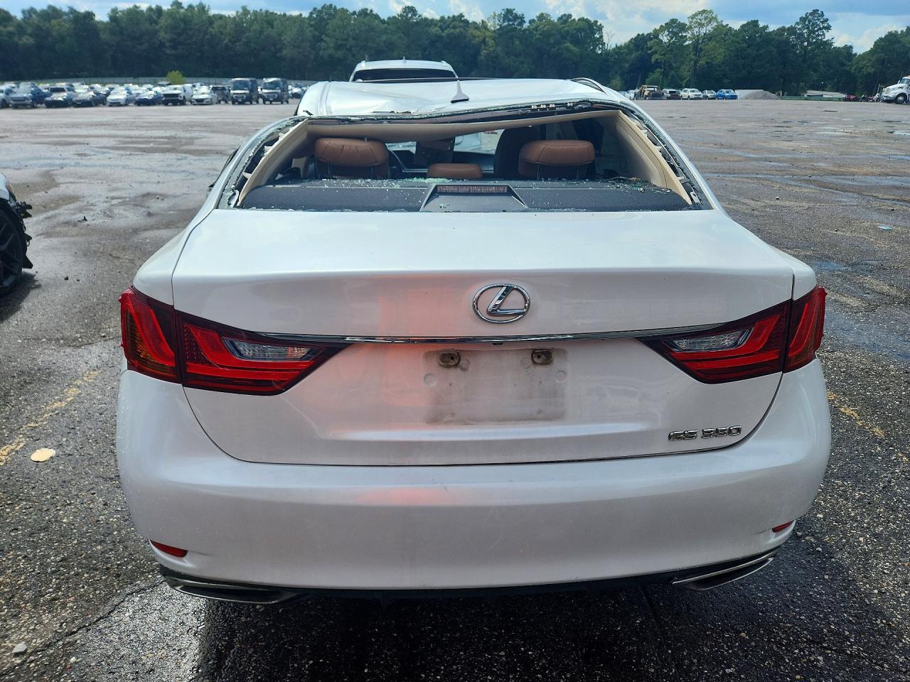 2013 Lexus Gs 350 White vin: JTHBE1BL7D5001788
