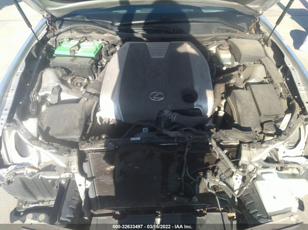 2013 Lexus Gs 350 Silver vin: JTHBE1BL7D5005100