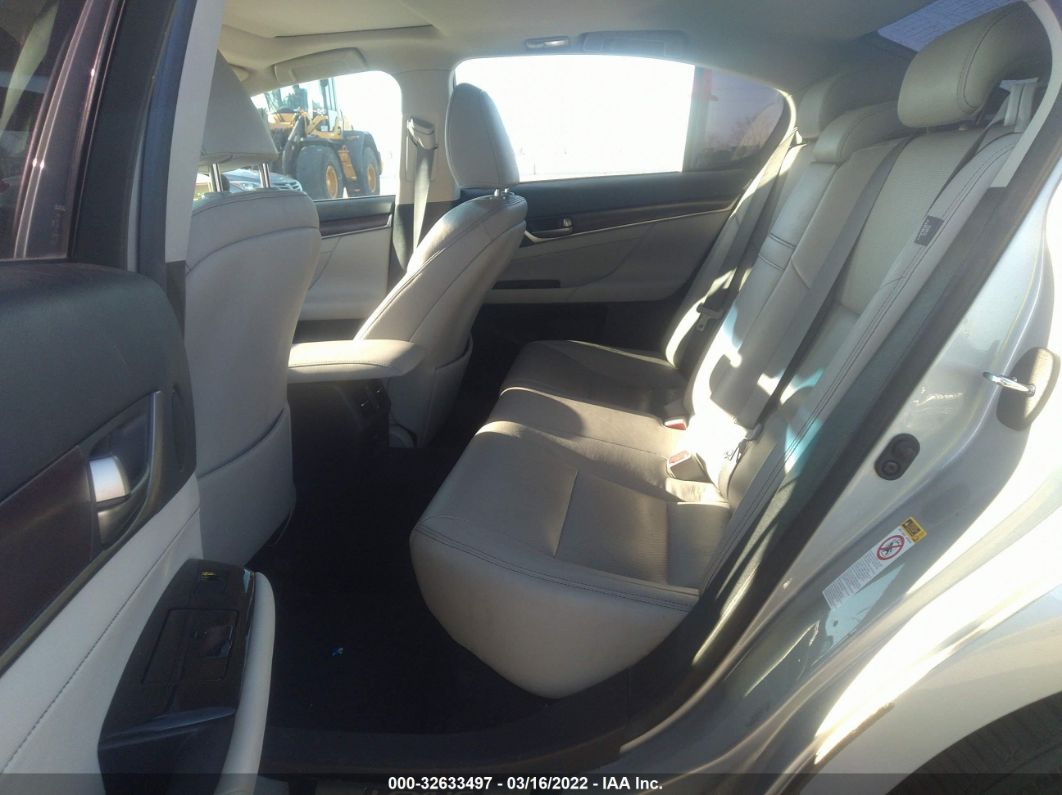 2013 Lexus Gs 350 Silver vin: JTHBE1BL7D5005100