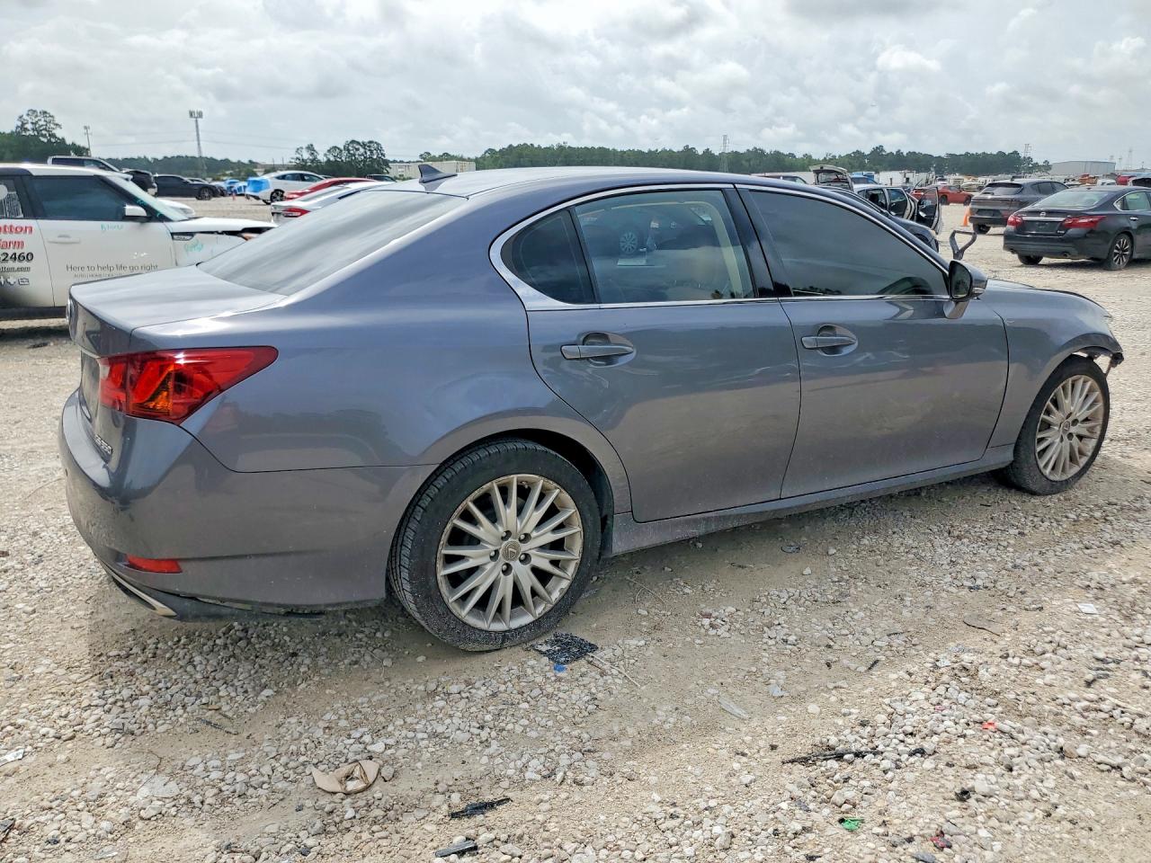 2013 Lexus Gs 350 Gray vin: JTHBE1BL7D5007946