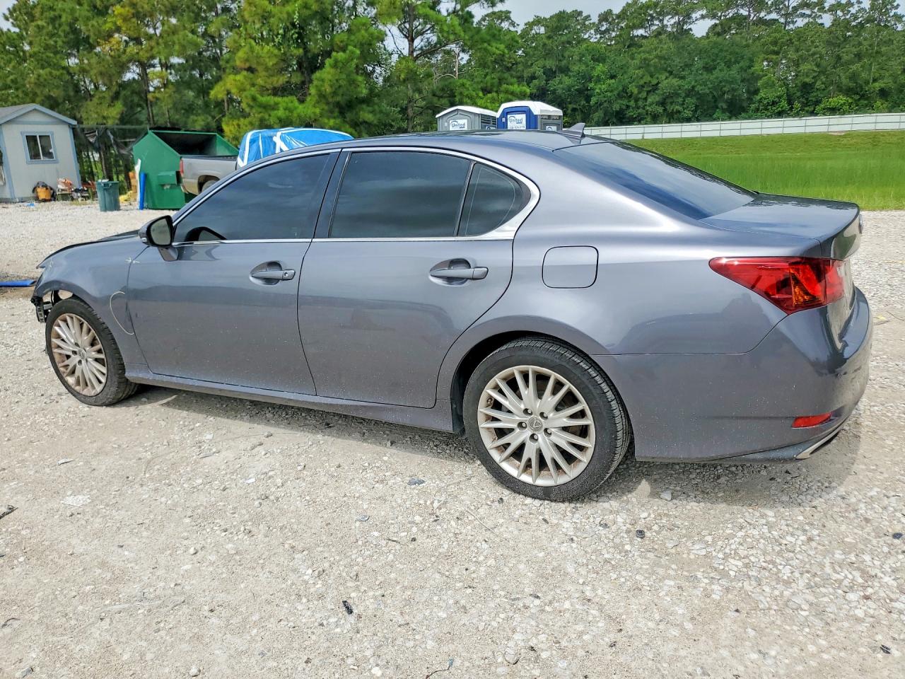 2013 Lexus Gs 350 Gray vin: JTHBE1BL7D5007946