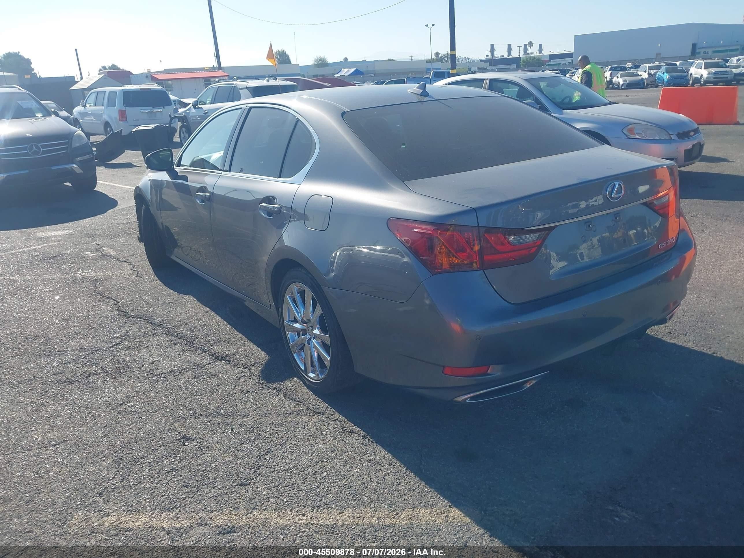 2013 Lexus Gs 350   Gray vin: JTHBE1BL7D5016226