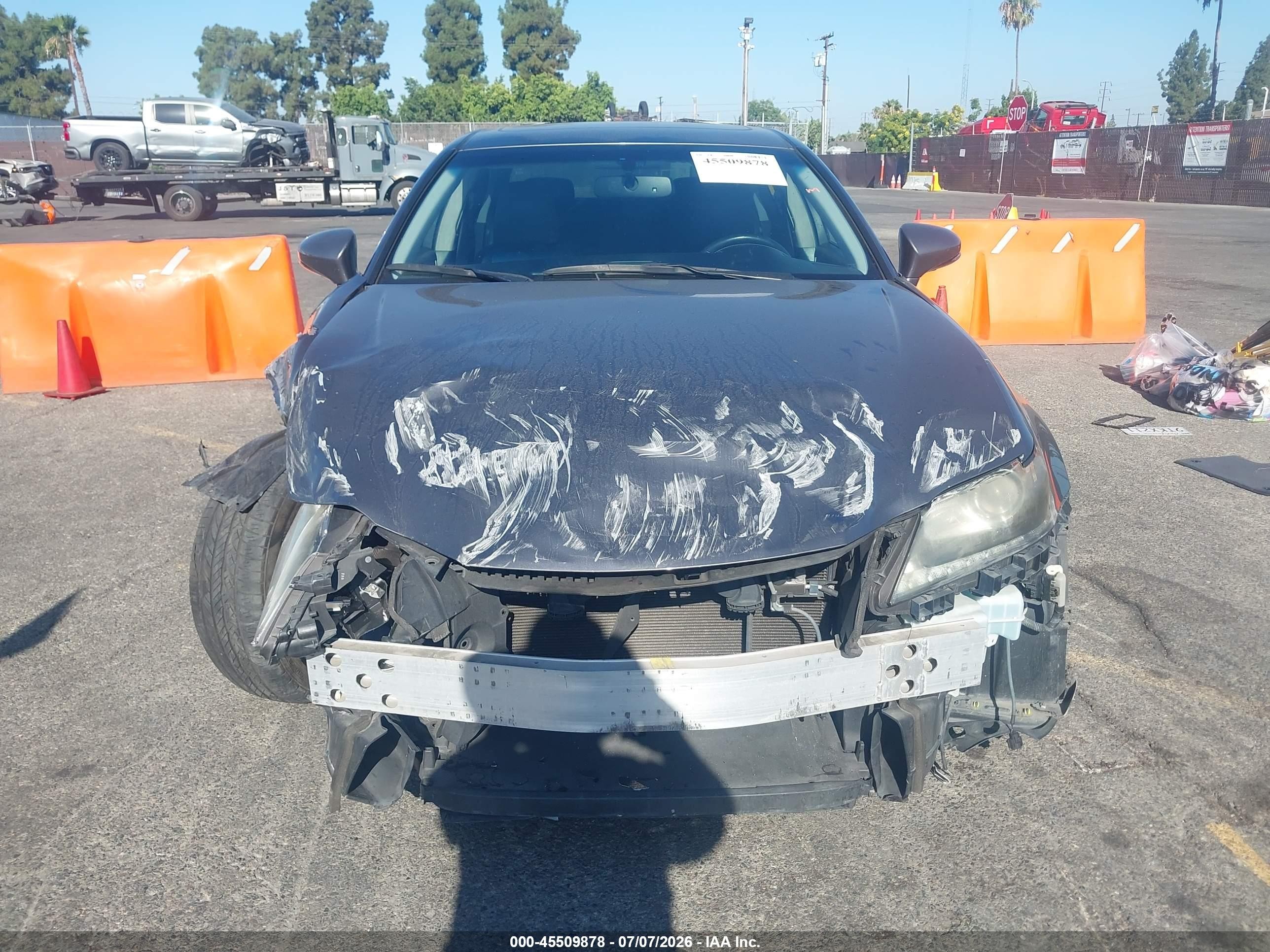 2013 Lexus Gs 350   Gray vin: JTHBE1BL7D5016226