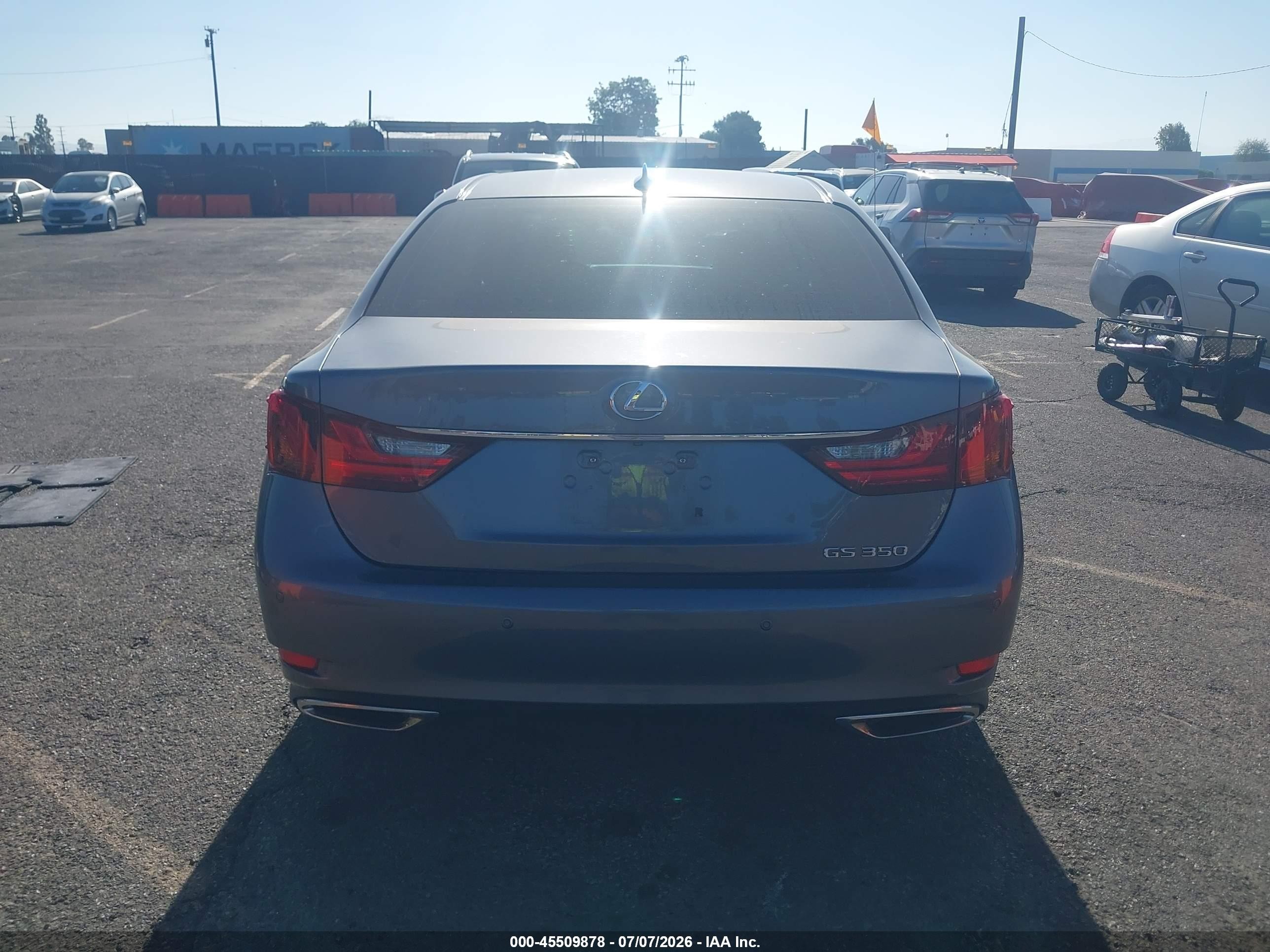 2013 Lexus Gs 350   Gray vin: JTHBE1BL7D5016226