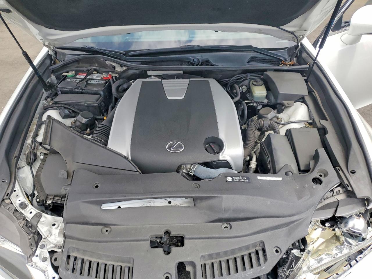 2013 Lexus Gs 350 White vin: JTHBE1BL7D5021944