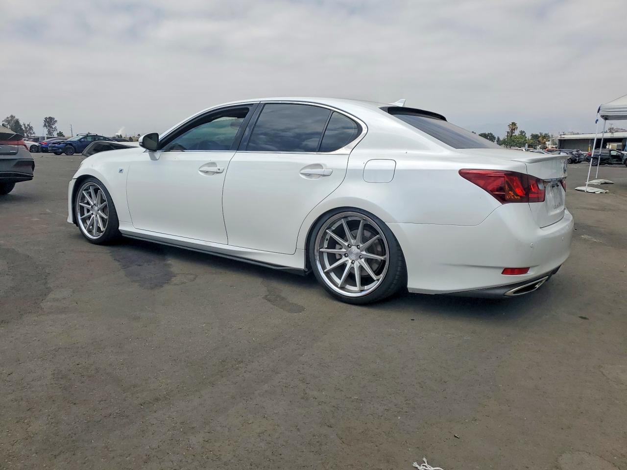 2013 Lexus Gs 350 White vin: JTHBE1BL7D5021944