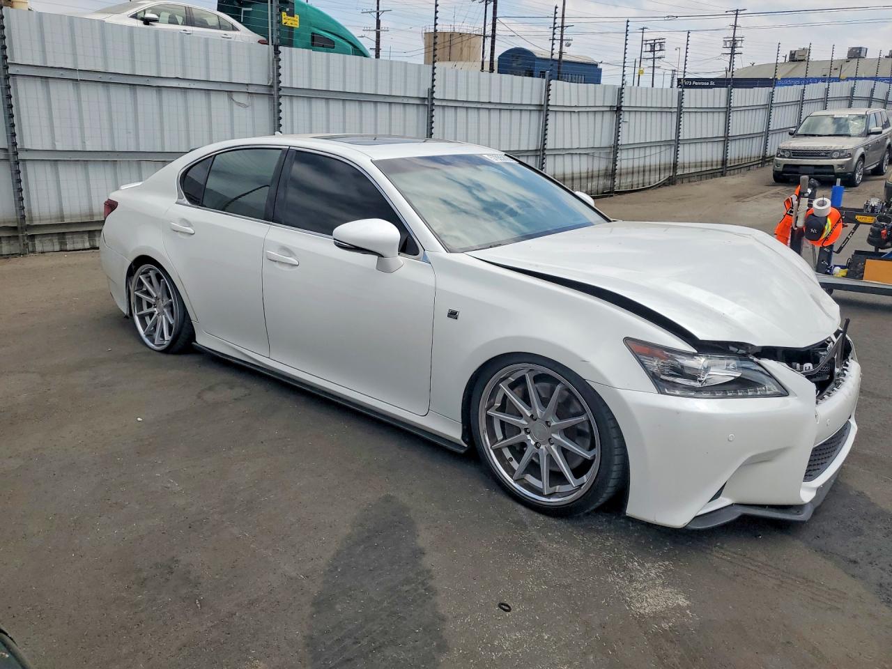 2013 Lexus Gs 350 White vin: JTHBE1BL7D5021944