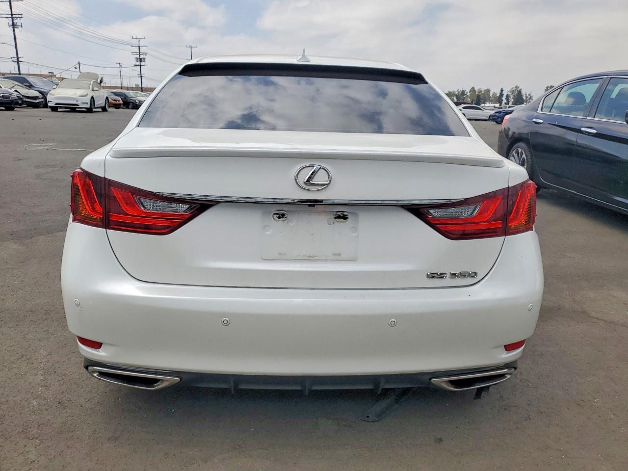 2013 Lexus Gs 350 White vin: JTHBE1BL7D5021944