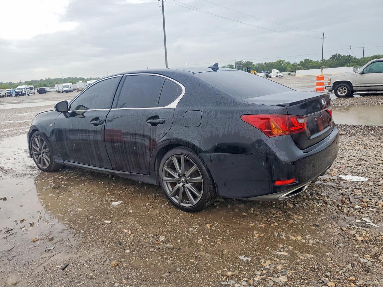 2013 Lexus Gs 350 Black vin: JTHBE1BL7D5026593