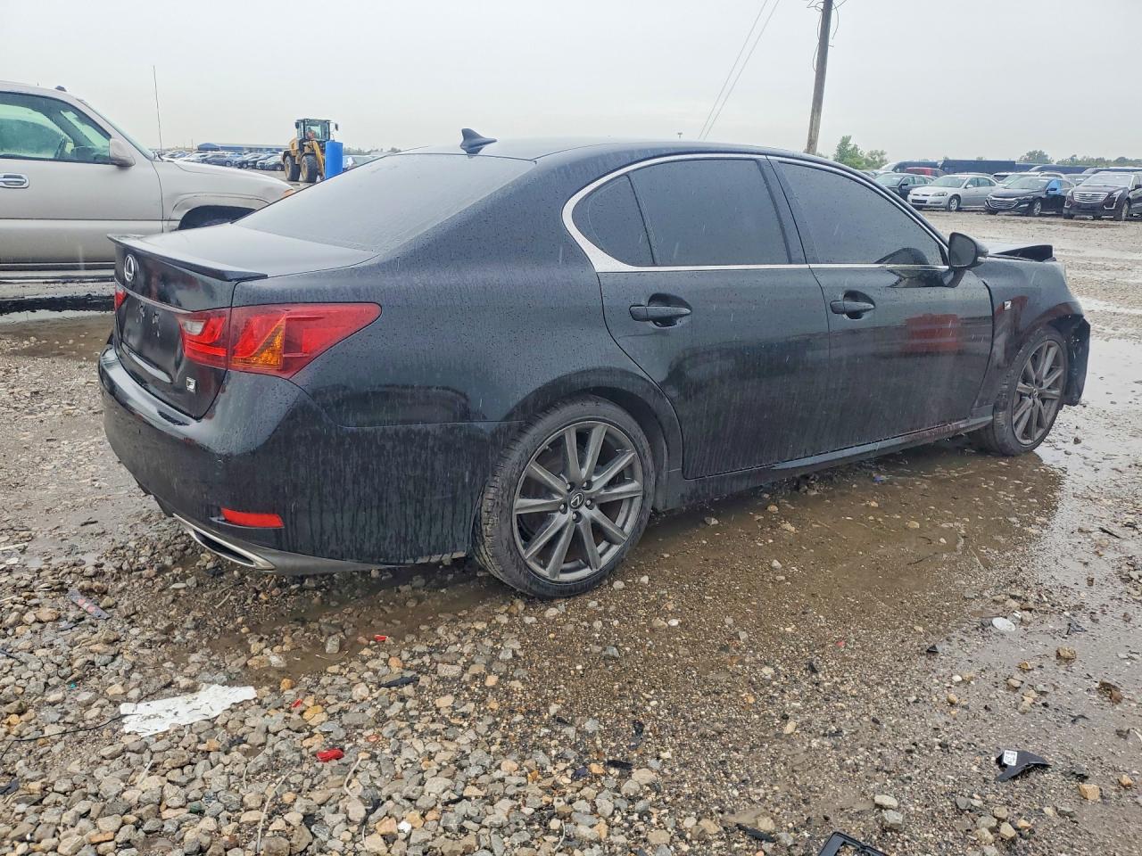 2013 Lexus Gs 350 Black vin: JTHBE1BL7D5026593