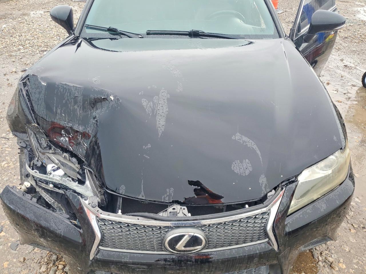 2013 Lexus Gs 350 Black vin: JTHBE1BL7D5026593