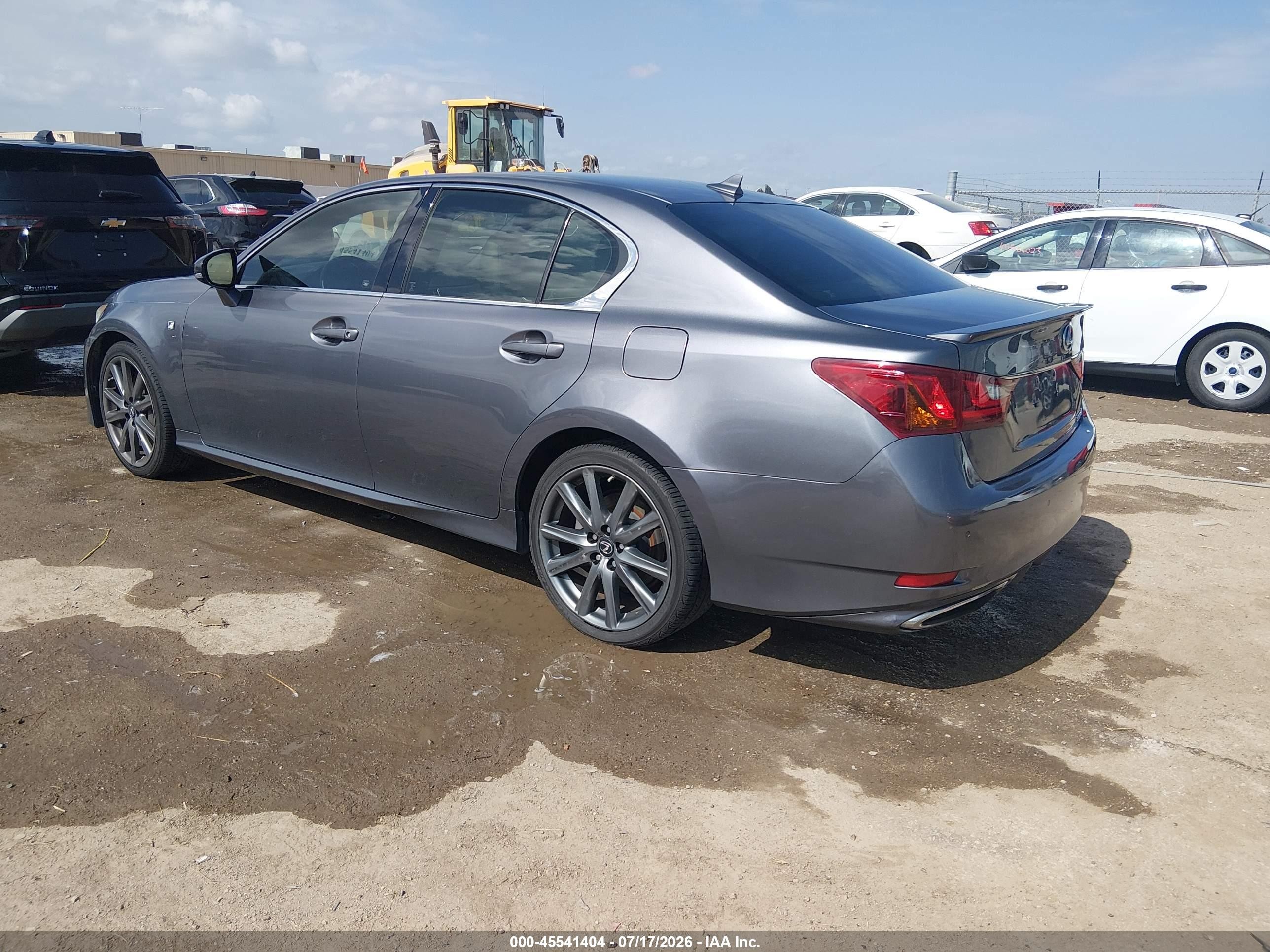 2014 Lexus Gs 350 Gray vin: JTHBE1BL7E5031987